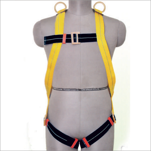 Class E-Confined Entry & Exit Safety Harness - Polyester, 500-1500 Grams | Double Rope Lifeline, D-Rings on Shoulder Straps