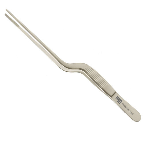 Fagge Aural Forceps Plains - Stainless Steel | Silver Finish, Ideal for Hospital Use by Medical Professionals