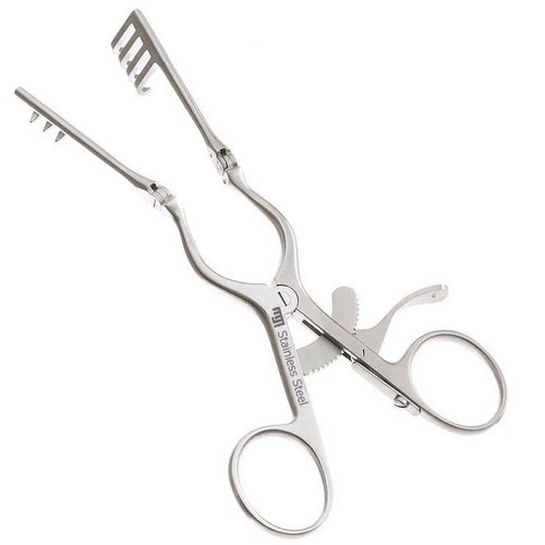 Cone Self Retaining Adjustable Retractors Color Code: Silver