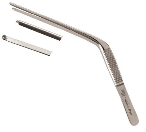Faggi Aural Forceps Tooth - Metal, Silver Color | Designed for Hospitals, Ideal for Doctors' Precision Work