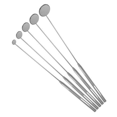 Laryngeal Mirror - Metal Construction | Suitable for Hospital Use, Weighs Between 50-400 Grams, Designed for Medical Professionals