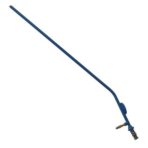 Bipolar Laryngeal Suction Tube - Metal Construction, Blue Color Code | Designed for Hospital Use by Medical Professionals