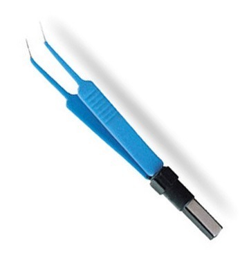Stainless Steel Bipolar Forceps Micro Angled