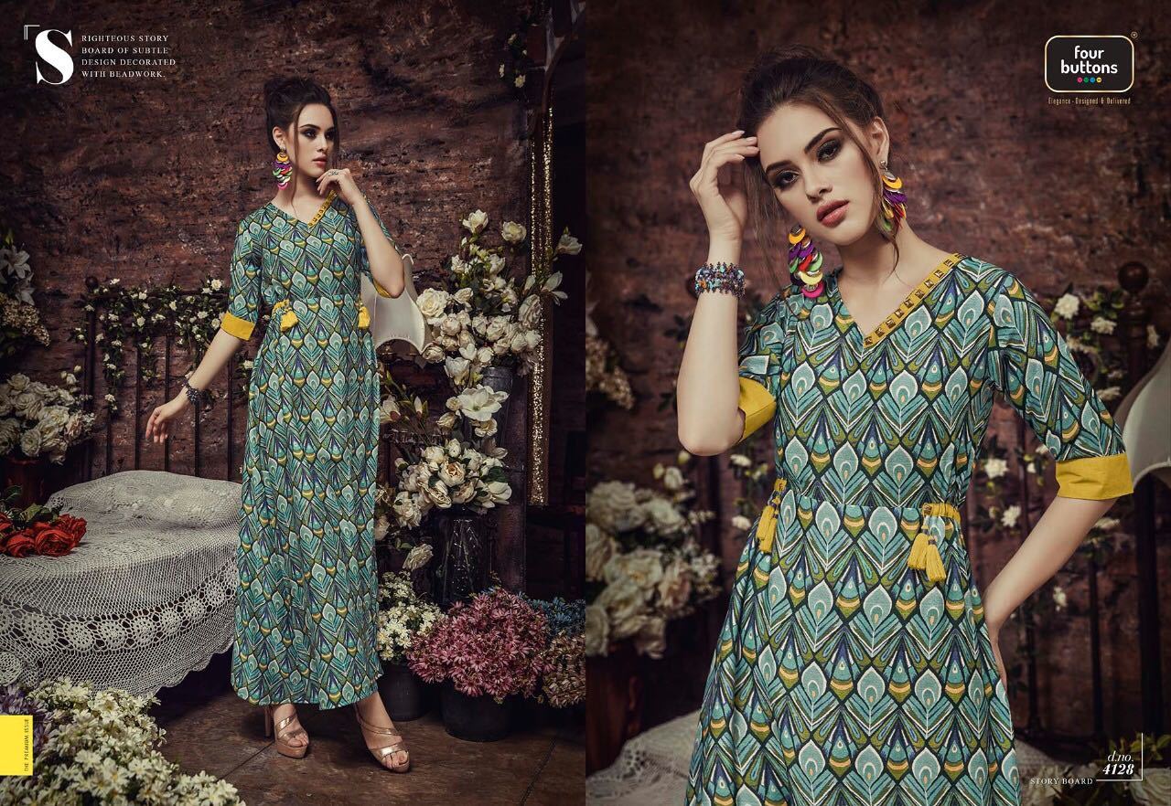 Western Kurtis - Satin, Size M/l/xl/xxl | Printed Red Design, Short Sleeve, Washable And Dry Cleanable, Ideal For Casual And Party Wear