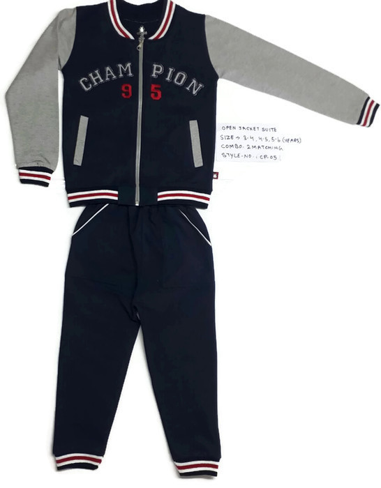 Front Open Jacket Age Group: 2-5 Years