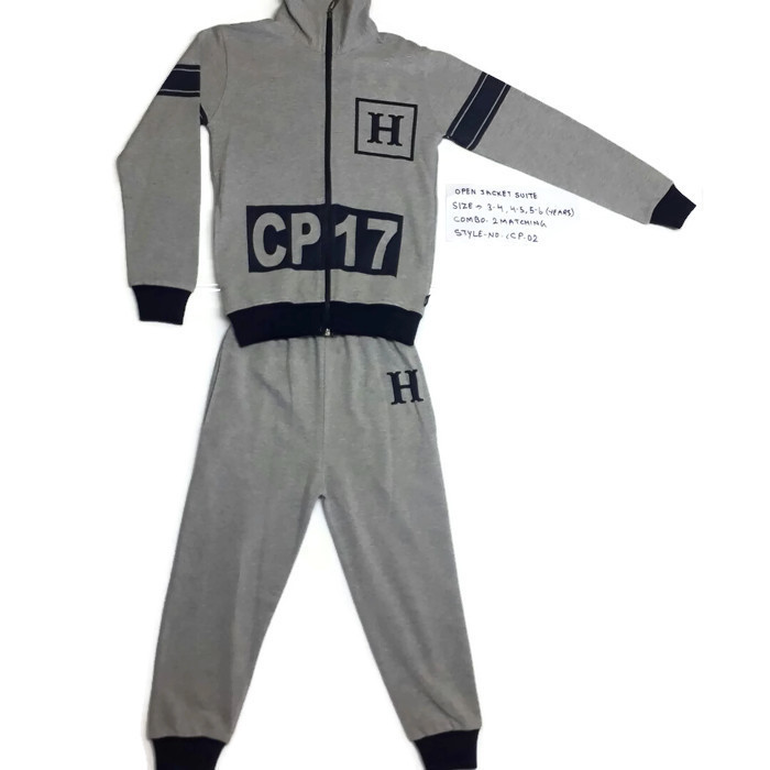 Front Open Jacket Age Group: 2-5 Years