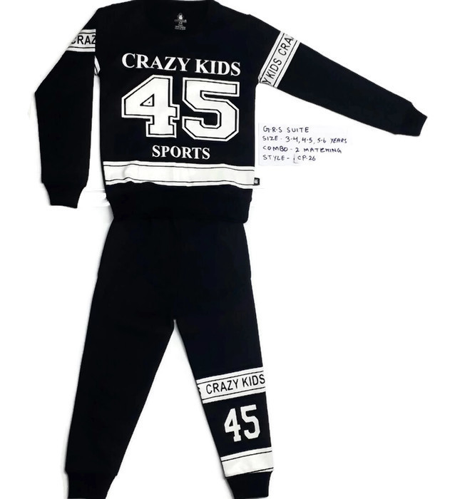 Round Neck Suit Age Group: 2-5 Years