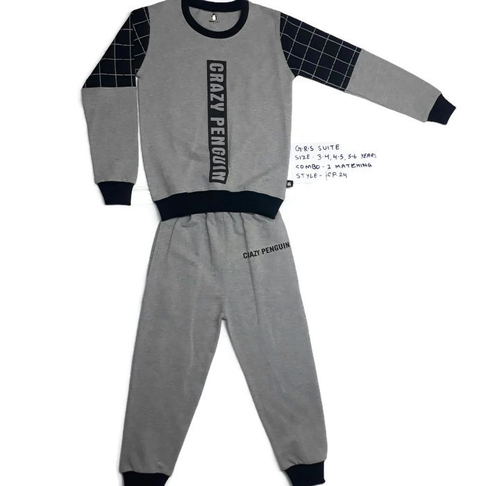 Round Neck Suit Age Group: 2-5 Years