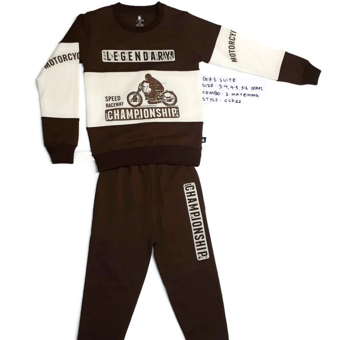 Round Neck Suit Age Group: 2-5 Years