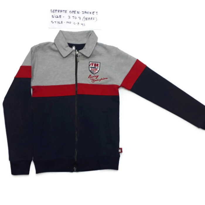 Separate Open Jacket Age Group: 2-5 Years