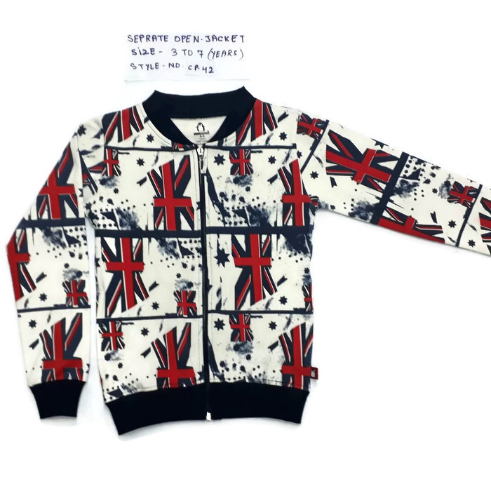 Separate Open Jacket Age Group: 2-5 Years