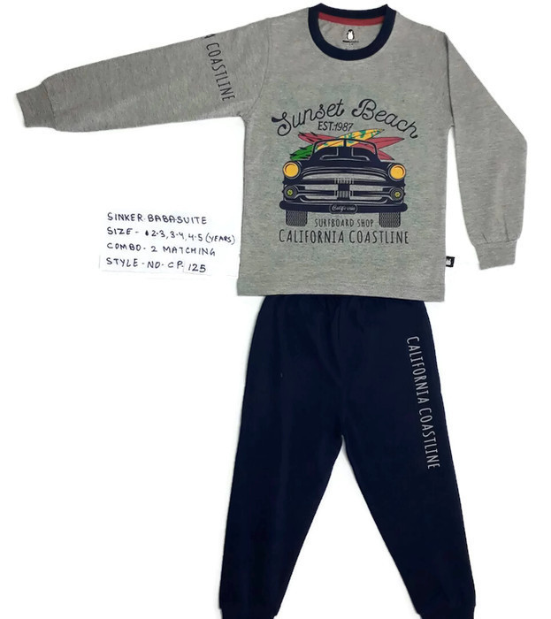 Baba Suit Hand Rib Pant Rib Age Group: 2-5 Years