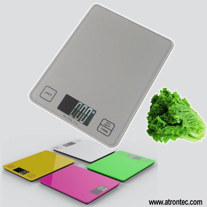 Glass Platform High Precision Digital Kitchen Scale