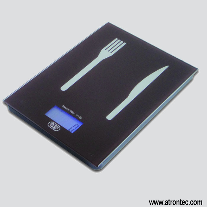 Glass Platform Electronic Kitchen Scale