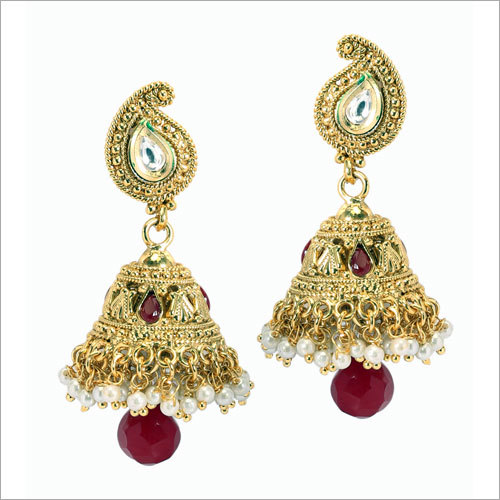 मोती झुमका बालियां