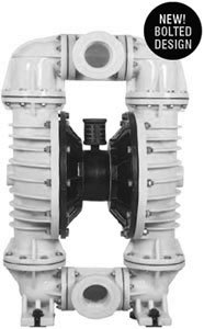 Pvdf Pumps - Max Flow Rate 900lpm (238gpm), 3" Bsp Inlet/discharge, 6.09m Dry & 7.62m Wet Suction Lift, Max Particle Size 19.10mm (0.750")