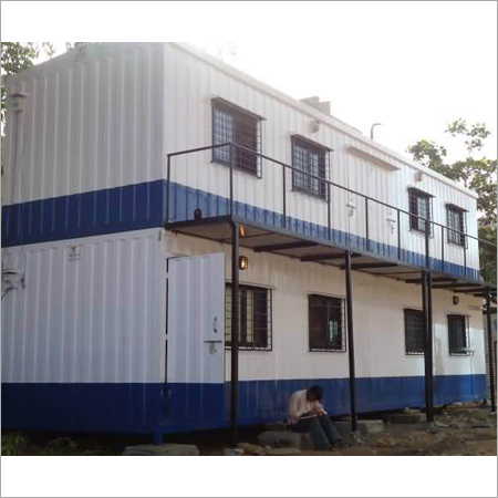 Portable Office Cabin - 2mm Wall Thickness | Lightweight, Easy to Transport, Versatile Workspace Solution