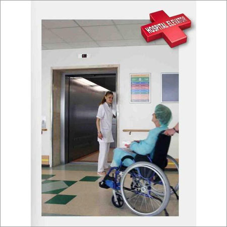 Hospital Patient Elevator - Stainless Steel, 2.0m x 1.5m x 2.5m | 1000 kg Capacity, Automatic Sliding Door, Overload Protection, Microprocessor Control, Emergency Stop Button