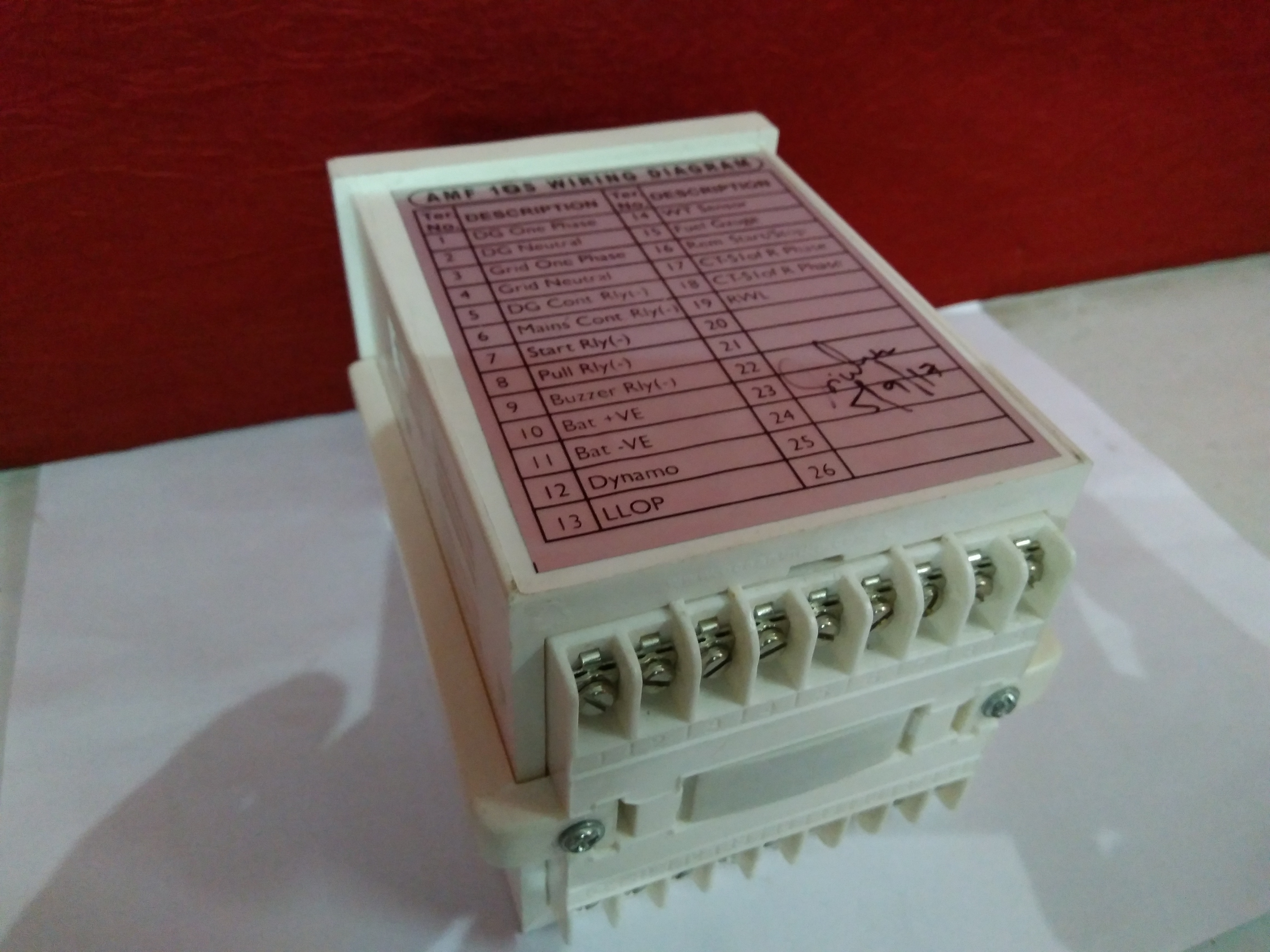 Amf Relay Single Phase Cover Material: Stainless Steel