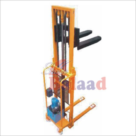Electric Hydraulic Stacker Lifting Capacity: 500-1500  Kilograms (Kg)