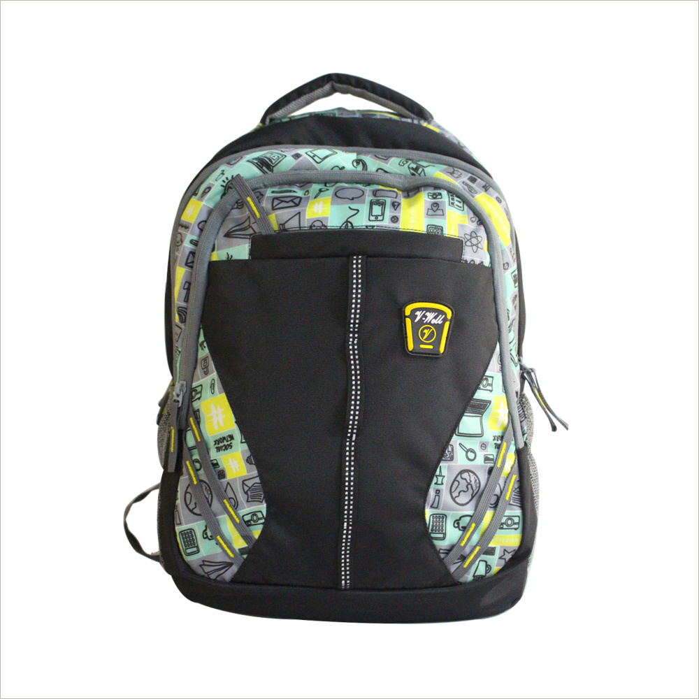 रंगीन कॉलेज बैग