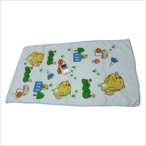 प्रिंटेड बाथ टॉवेल