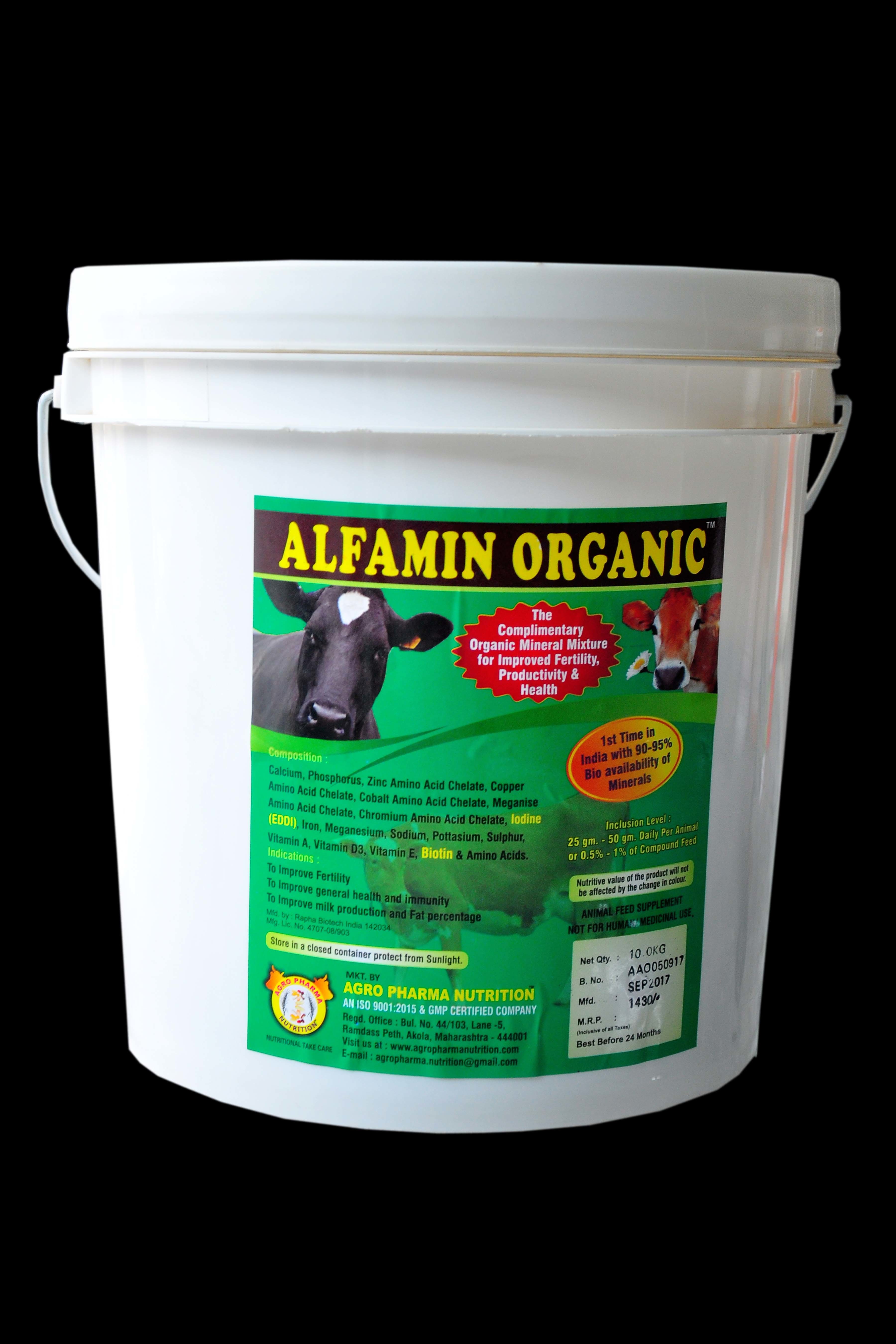 Alfamin Organic Efficacy: Promote Healthy