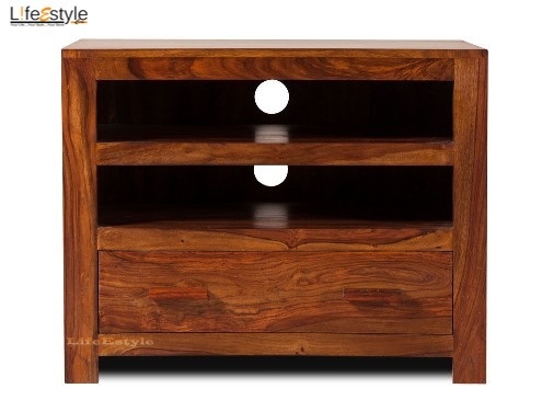 Sheesham Wood Plasma Tv Stand With 1 Drawer