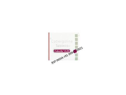 Caberlin 0.25mg Tablet - Burgundy, Oral, Blister Pack | Dosage Control, Medical Use, Patient Care