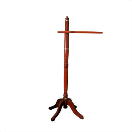Brown Wooden Shirodhara Stand
