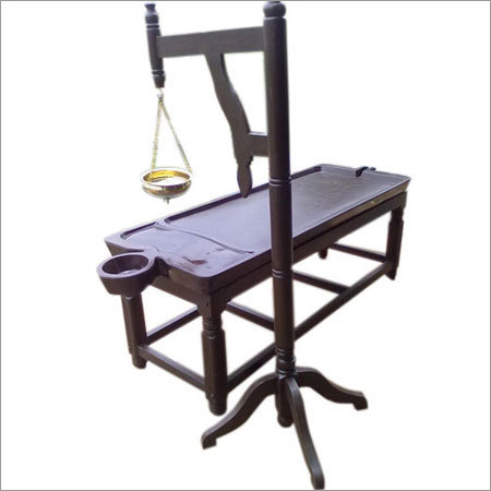 Dark Brown Ayurvedic Massage Table