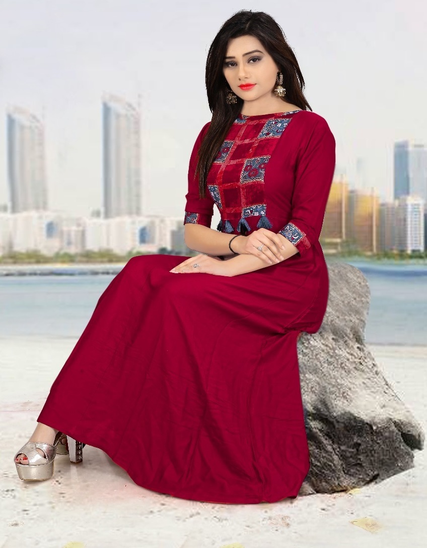 New Designer Rayon Kurti