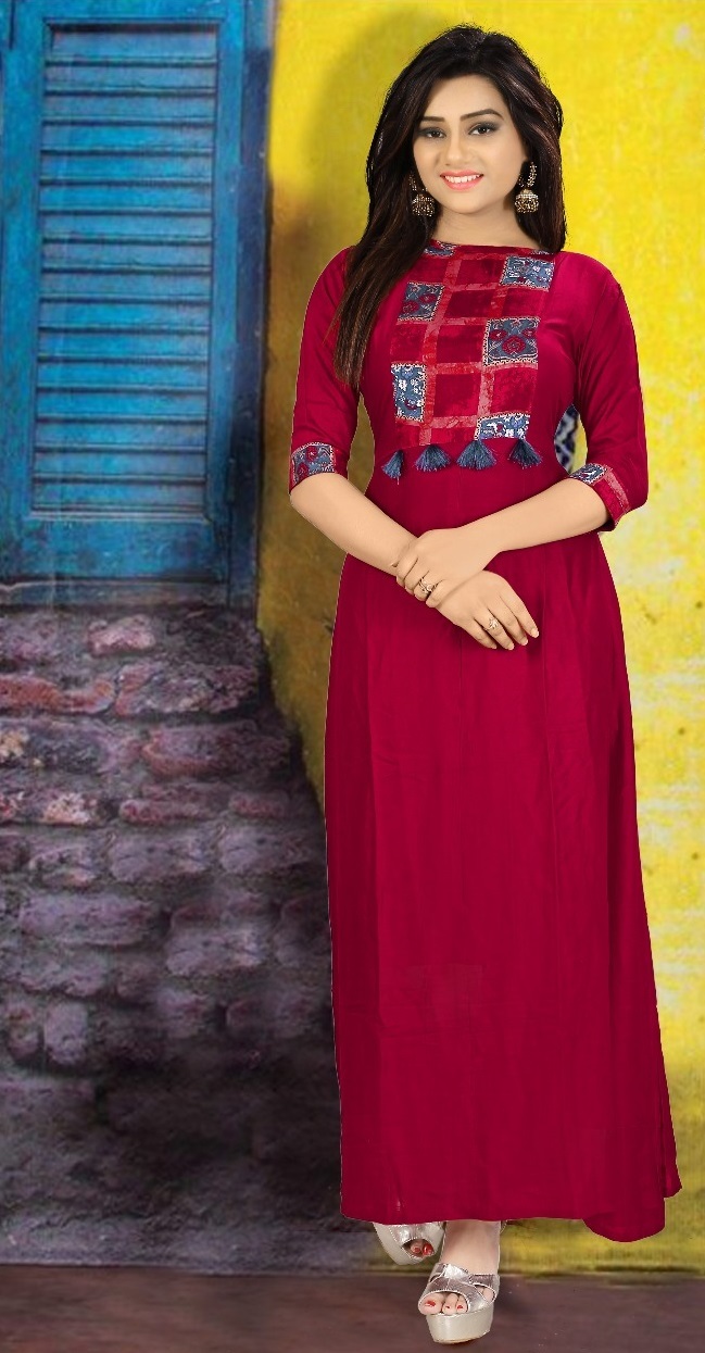 New Designer Rayon Kurti
