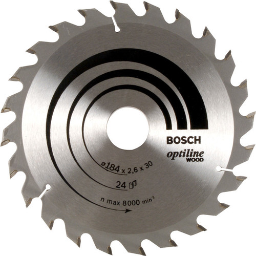 CUTTING SAW BLADE - Stainless Steel, 184x2.6x30 mm | Silver Color, Rust Proof, Sturdy Design, Breakage Resistant, Polished Finish