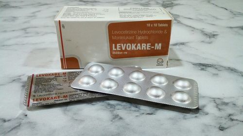 Montelukast & Levocetirizine - 10mg + 5mg Tablets | 95% Purity, Adult Use, Store in Dry Place