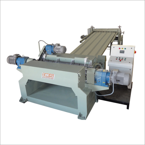 Spindleless Log Prrling Line With Cutting System