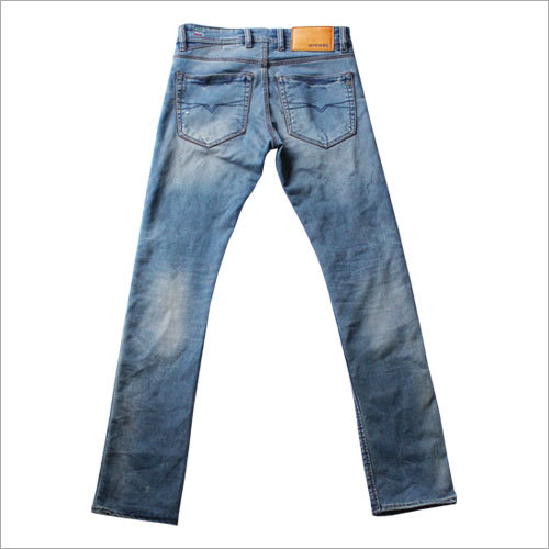 Light Blue Mens Denim Stretchable Jeans