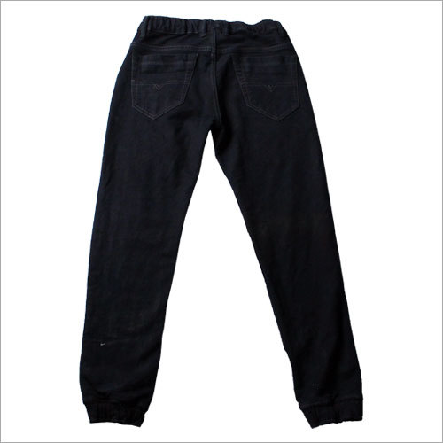 Black Mens Faded Jeans