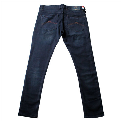 Darck Blue Mens Regular Fit Jeans