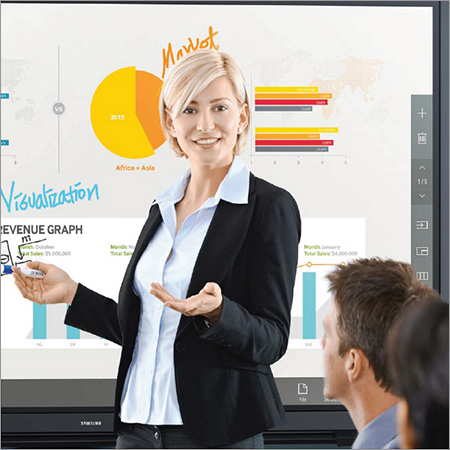 सैमसंग इंटरैक्टिव व्हाइटबोर्ड समाधान