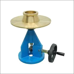 Flow Table - Brass and Steel, 100mm Diameter x 150mm Height, Blue Color | Optimized for Cement Mortar Testing, High Performance, Easy Installation