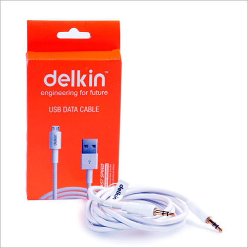 3.5mm AUX Cable - PVC Material, 1.5 Meter Length, White Color | Dual-Shielding, Chrome-Finished Plugs, Flexible Design, Optimal Sound Quality
