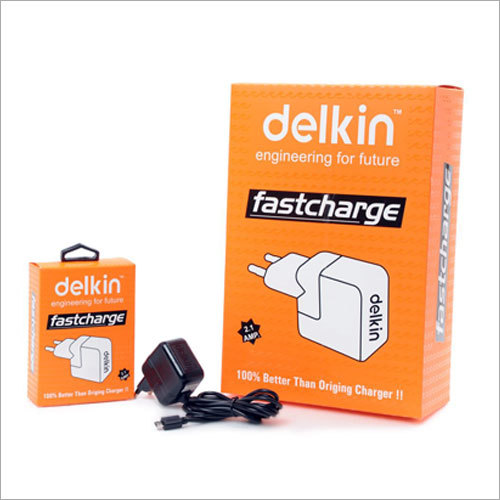 Electric Mobile Charger - Plastic Body, Lightweight Design, Black Color | Short Circuit Protection, Overcurrent Safety, High Temperature Resistance, Inbuilt Battery Power