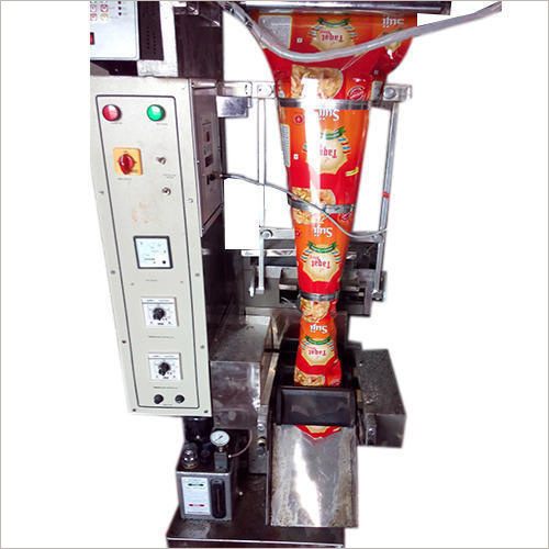 Pouch Packing Machine - 240 Volt, 1-2 HP | Automatic, Stainless Steel, 2000-3000 Pouches Per Hour, 50-200 Grams Capacity