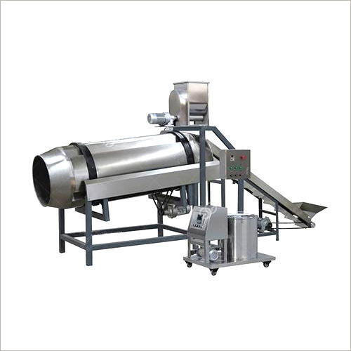 Flavoring Seasoning Drum Machine - Stainless Steel, 10.5 Feet Drum Size , 100 to 250 kg Capacity, 1 HP Motor, Single Phase, 50Hz Frequency, SS316 Material Grade, Low Maintenance
