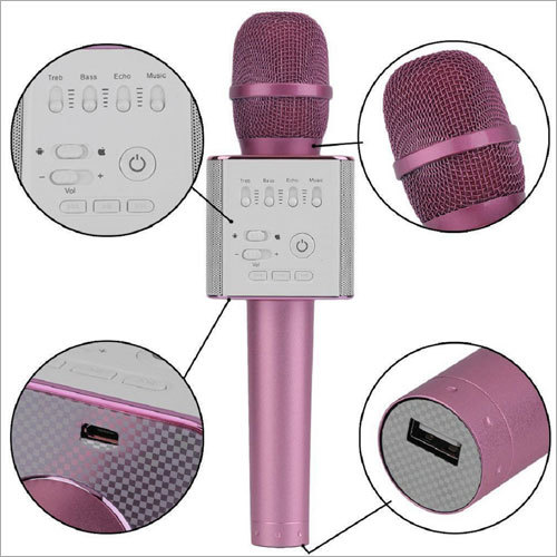 Portable Microphone Bluetooth Speaker