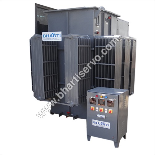 सर्वो वोल्टेज स्टेबलाइजर - बैलेंस्ड टाइप इनपुट वोल्टेज: 12000 वोल्ट (V)