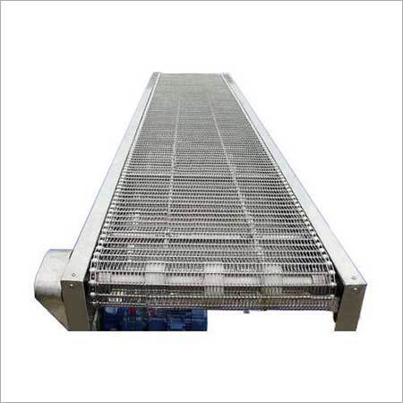 Wire Mesh Chain Conveyor - Power Source: Electric