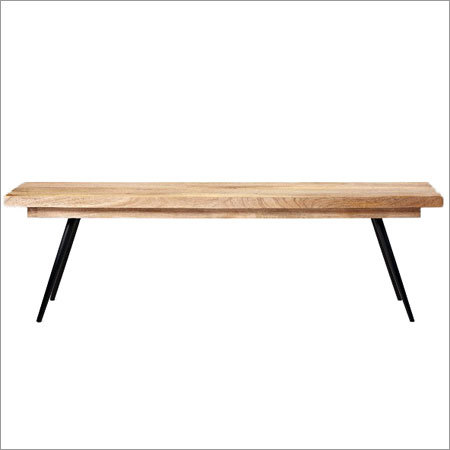 Teak Industrial Bench