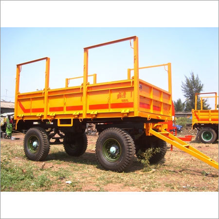 Roll Container 4 Wheel Trailer